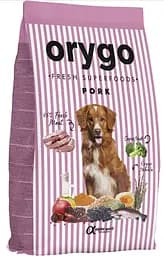 Напіввологий корм ORYGO Pork для дорослих собак всіх порід (зі свининою та броколі) 8 кг