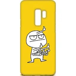 Чохол-накладка Toto Cartoon Soft Silicone TPU Case Samsung Galaxy S9+ FK9 Yellow