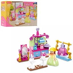 Конструктор SLUBAN Магазин одежды, M38-B0903, 103 детали, фигурки персонажей