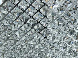 Стельовий кришталевий LED-світильник Diasha 82W, 48×48 см — хром, пульт, диммер - мініатюра 6