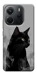 Чохол Demsky Smoke cat для Xiaomi Redmi Note 14 4G (Int. version)