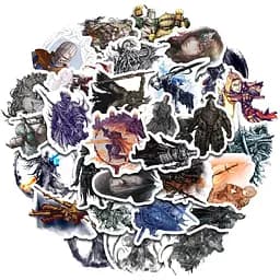 Стікерпак GeekLand Dark Souls 45 штук (SP DS 01)