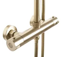 Душова система Rea Bliss brushed gold із термостатом REA-P8413, Золотий - мініатюра 4
