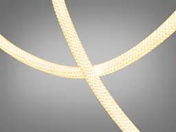 Стельова люстра LED Diasha 9752-L1500CH Шланг, 48W, 2640 лм, хром, для вітальні - мініатюра 6
