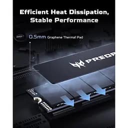Накопичувач SSD Acer Predator m.2 NVMe 4TB GM6 PCI Express 4.0 x4 (BL.9BWWR.135) - мініатюра 11