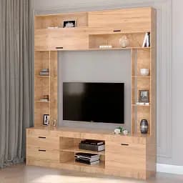 Стінка у вітальню Еверест Соната дуб крафт золотий (EVR-2714)