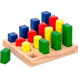 Деревянный сортер Viga Toys Фигуры и размеры (51367)