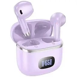 Навушники Hoco EQ1 Music guide TWS | BT5.3, 400mAh, 7h | Purple