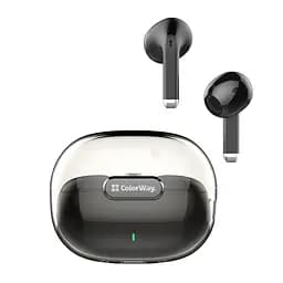 Навушники ColorWay Slim TWS-2 Earbuds Black - мініатюра 5