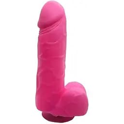 Крафтовое мыло-член с присоской Чистый Кайф Pink size S натуральное