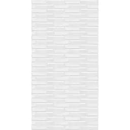 Самоклеюча 3D панель біла кладка Sticker Wall 3080х700х5мм