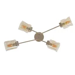 Люстра стельова Brille в зал E27 60W BK (LK-669C/4) - мініатюра 6