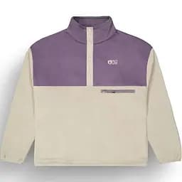 Реглан флісовий Picture Organic Arcca 1/4 Women XL Білий-Фіолетовий - мініатюра 3
