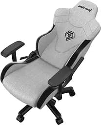 Крісло для геймерів Anda Seat T-Pro 2 Size XL Linen Grey/Black (AD12XLLA-01-GB-F) - мініатюра 4
