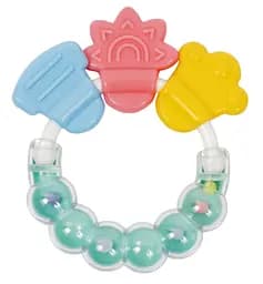 Прорізувач-брязкальце Курносики, зелений (7044 зел)