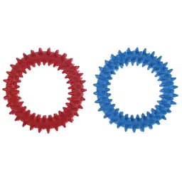 Игрушка для собак Tatrapet York латексное кольцо с шипами 9 см (различные фигурки)