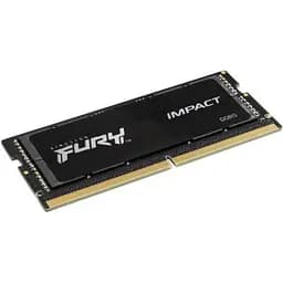 Модуль пам'яті для ноутбука SoDIMM DDR5 64GB (2x32GB) 4800 MHz FURY Impact Kingston Fury (ex.HyperX) (KF548S38IBK2-64) - мініатюра 3