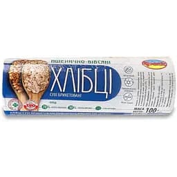 Хлебцы Крекис пшенично-овсяные брикетированные 100 г