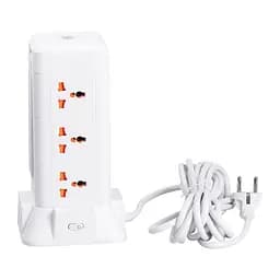 Мережевий фільтр-подовжувач TOWER 9 розеток LED-лампа 3USB + 1PD 4,8 метра Yiwu HP-5-7MF - мініатюра 24