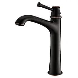 Смеситель для умывальника высокий Imprese Podzima 35 мм black matt ZMK021708011 Черный