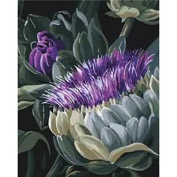 Картина по номерам Brushme Удивительные цветы © Yana Biluhina 40x50 см