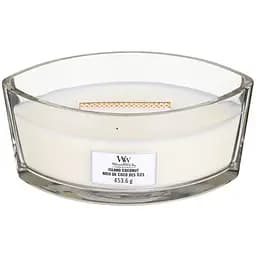 Свічка Woodwick Ellipse Island Coconut Кокосовий острів 453 г (76115E) - мініатюра 2