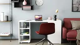 Стіл-тумба трансформер Смарт 1/2 Ferrum-decor 750x1450x600 ДСП Біле 16 мм (FRD-105074) - мініатюра 6