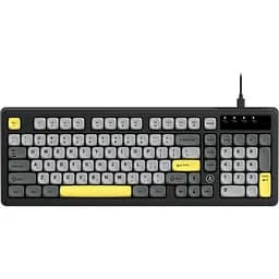 Клавиатура Ajazz AF98 Black/Grey/Yellow (AF98-BGY) [156889]