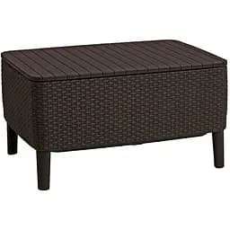 Комплект садових меблів Keter Salemo 3 seater set коричневий - мініатюра 4