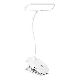 Лампа настільна акумуляторна XO OZ06 Desktop Bedside Tricolour Clip Desk Lamp 800 мА.год