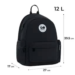 Рюкзак GoPack Education Teens 2510M чорний Чорний (GO26-2510M-1) - мініатюра 2