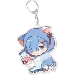 Брелок Життя з нуля в альтернативному світі Рем Re: Zero Rem акриловий 5 см
