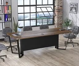 Стіл для переговорів V-240 Loft Design без розеток