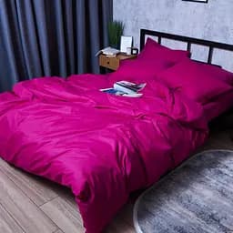 Комплект постільної білизни Moon&Star Бязь Gold Люкс Crimson Elegance двоспальний 175х210 наволочки 2х40х60 - мініатюра 5