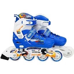 Роликовые коньки Hop-Sport YX-0151-15 синие