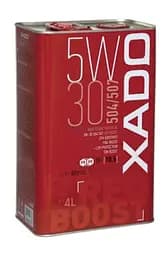 Моторна олива XADO Atomic 5W-30 Synthetic 504 / 507 RED Boost 4 л - мініатюра 2