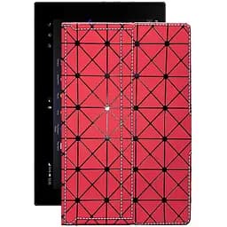 Чохол StatusCASE з екошкіри для планшету Sony Xperia Tablet Z2 SGP512 Червоний ромб