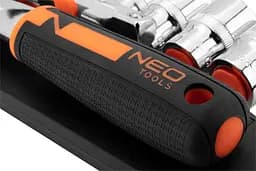 Neo Tools Набір торцевих головок, 12шт, 1/2", тріскачка 90 зубців, CrV - мініатюра 4