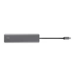 Адаптер Trust Dalyx 7in1 USB-C> 2xUSB-А 3.2/2xUSB-С/2xHDMI/Display Port, Алюміній, 0.16м, Сірий teh0018492 - мініатюра 5