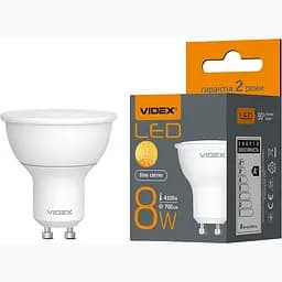 Светодиодная лампа Videx MR16e 8W GU10 4100K (VL-MR16e-08104)