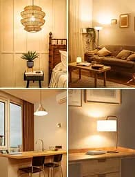 Лампочка Lepro Dimmable Bayonet, 60 Вт еквівалент, теплий білий 2700 K, 7W 800 люмінні лампочки Bayonet, BC A60 GLS - мініатюра 7
