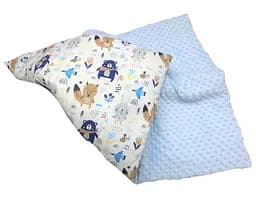 Плед з плюшем Moontime 100 x 80 см "Лісові звірята"