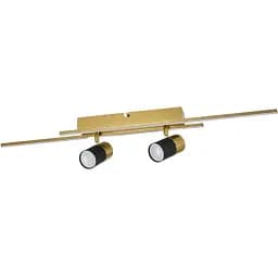 Светильник поворотный спот Zuma Line Lumo GU10+LED 4x12W 4000K 720Lm IP20 золотой