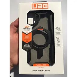 Оригінальний протиударний чохол UAG Plasma XTE MagSafe для iPhone 16 Plus Black 114473114097 - мініатюра 2