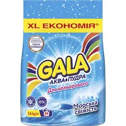 Пральний порошок Gala Аква-Пудра Морська свіжість 3.6 кг