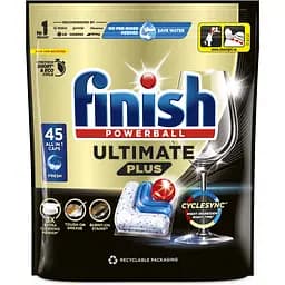 Капсули для посудомийних машин Finish Ultimate Plus All in 1, 45 шт.