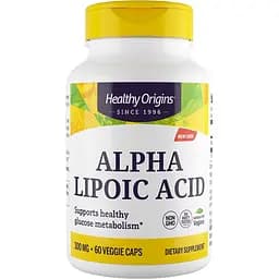 Альфа-ліпоєва кислота Healthy Origins Alpha Lipoic Acid 60 капсул