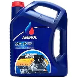 Олива моторна напівсинтетична Aminol Premium PMG3 10W40 API:SL/CF-4 MB 229.1/229.3 VW 501.01 / 505.00, 5 л (148713)