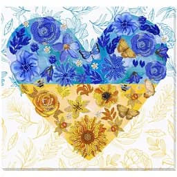 Набір для вишивання бісером Abris Art Завжди у серці AB-871 33х32 см