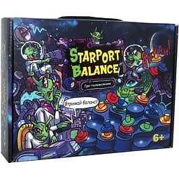 Настільна гра Strateg Starport Balance платформа підставка 48 деталей (30409)